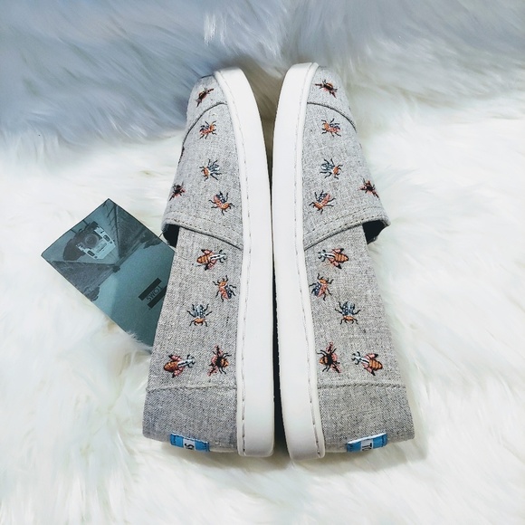 Toms Slip-On Vegan Alpargata Shoes - Picture 5 of 8